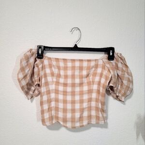 Abercrombie Plaid Top